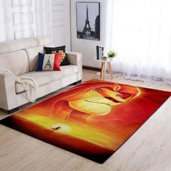 The Lion King Area Rugs Living Room Rug Regtangle Carpet Floor Decor V3990