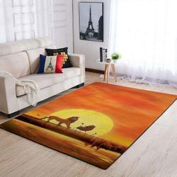 The Lion King Area Rugs Living Room Carpet Fn051202 Rug Regtangle Carpet