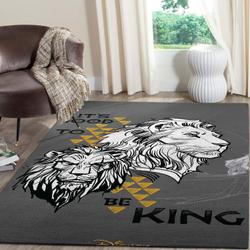 The Lion King Area Rugs Living Room Carpet Fn051227 Rug Regtangle Carpet