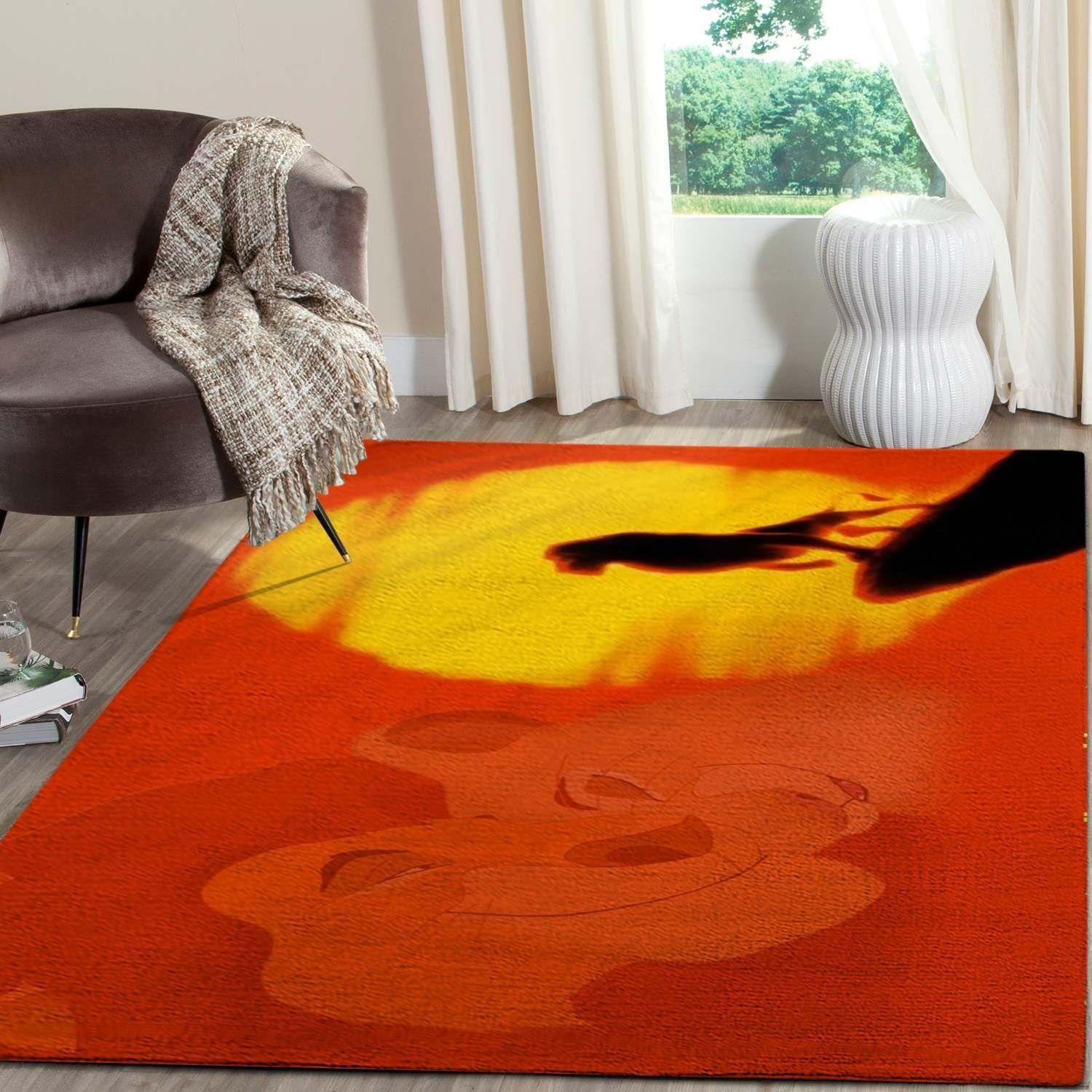 The Lion King Area Rugs Living Room Carpet Fn051233 Rug Regtangle Carpet