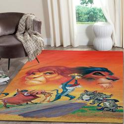 The Lion King Area Rugs Living Room Carpet Fn051234 Rug Regtangle Carpet