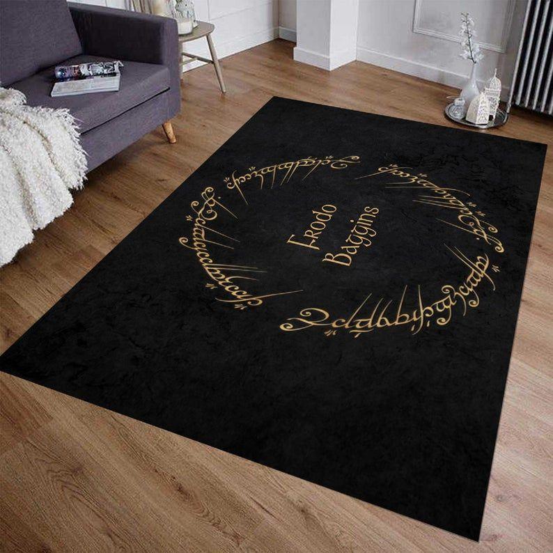 The Lord Of The Ring 10 Area Rug Living Room And Bed Room Rug Rug Regtangle Carpet Floor Decor Home Decor
