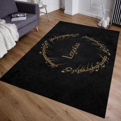 The Lord Of The Ring 21 Area Rug Living Room And Bed Room Rug Rug Regtangle Carpet Floor Decor Home Decor