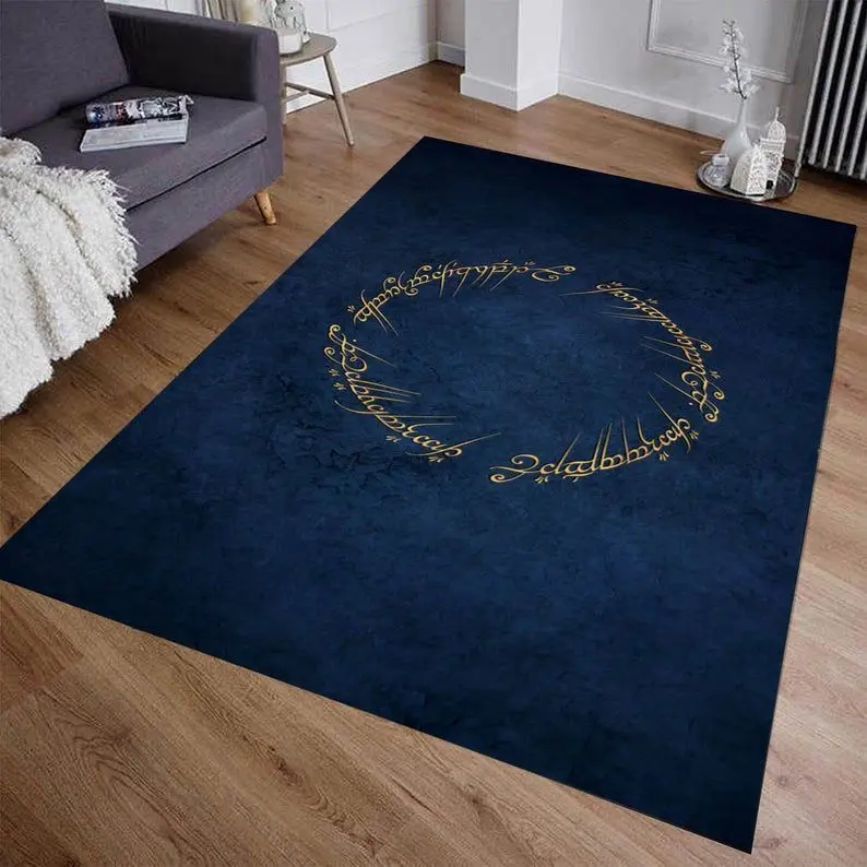 The Lord Of The Ring 8 Area Rug Living Room And Bed Room Rug Rug Regtangle Carpet Floor Decor Home Decor