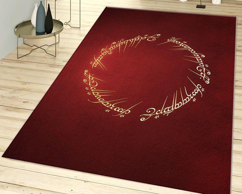 The Lord Of The Ring 9 Area Rug Living Room And Bed Room Rug Rug Regtangle Carpet Floor Decor Home Decor