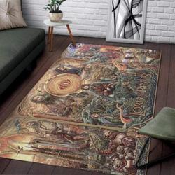 The Lord Of The Rings Area Rug Living Room Rug Home Decor Movie Floor 02116