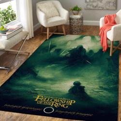 The Lord Of The Rings Area Rug The Fellowship Of The Ring Movie Rug Regtangle