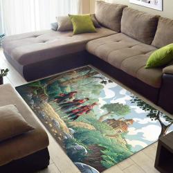 The Mad Hatter Alice Adventures In Wonderland Area Rug Living Room Rug Home Decor Movie Ofd 120912