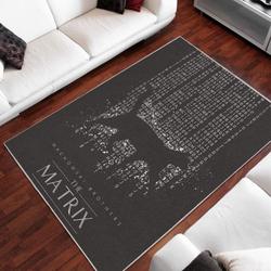 The Matrix Area Rug Living Room Rug Home Decor Home Decor Bedroom Rug