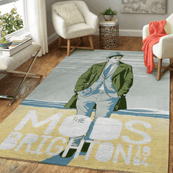 The Mods Of Brighton Music Artwork Art For Fans Area Rug Living Room Carpet Rug Regtangle Carpet Floor Decor Home Decor
