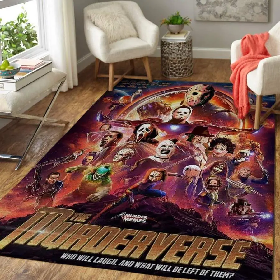 The Murderverse Area Rug Living Room Rug Home Decor Movie Floor Decor Tm190829