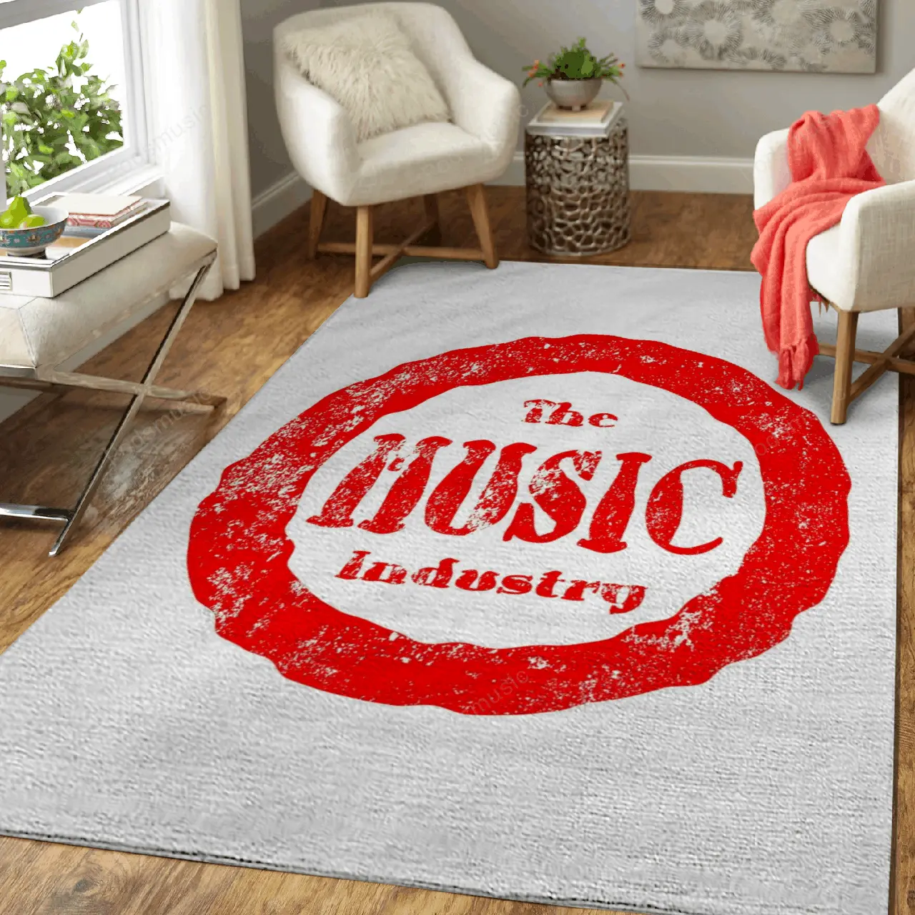 The Music Industry Red Ink Musical Art For Fans Area Rug Living Room Carpet Rug Regtangle Carpet Floor Decor Home Decor