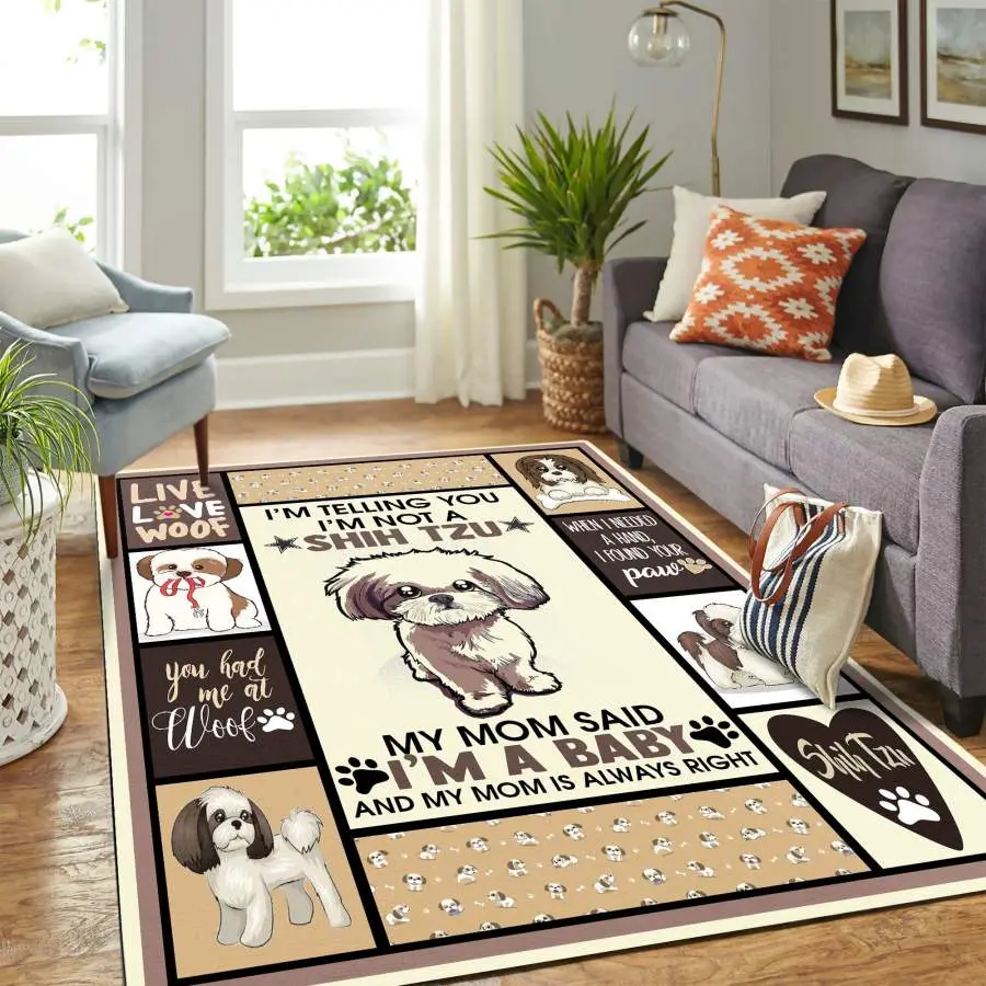 The Nightmare Before Christmas Jack Skellington Area B160834 Rug Living Room Rug Home Decor