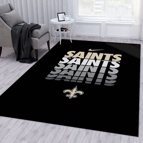 The Nik Ft Saints Fashion Brand Area Rug Living Room Rug Christmas Gift U