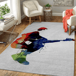 The Police Watercolor Music Legends Art For Fans Area Rug Living Room Carpet Rug Regtangle Carpet Floor Decor Home Decor