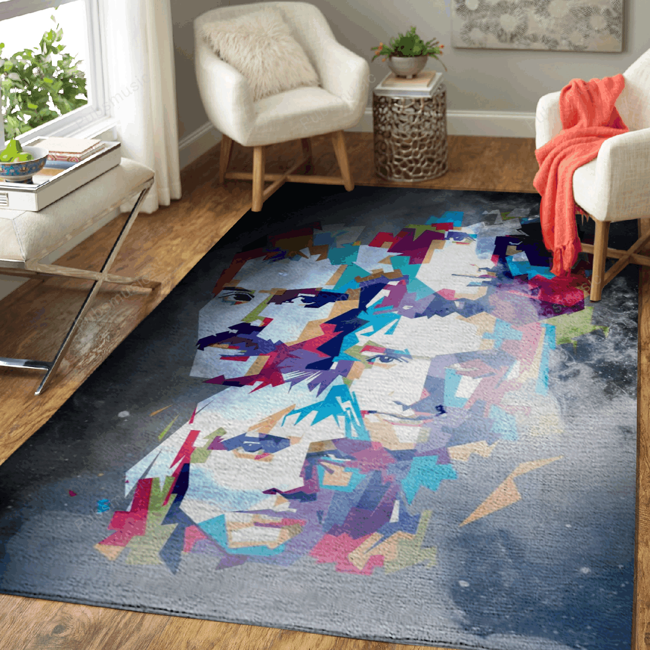 The Queen Music Legend Art For Fans Area Rug Living Room Carpet Rug Regtangle Carpet Floor Decor Home Decor