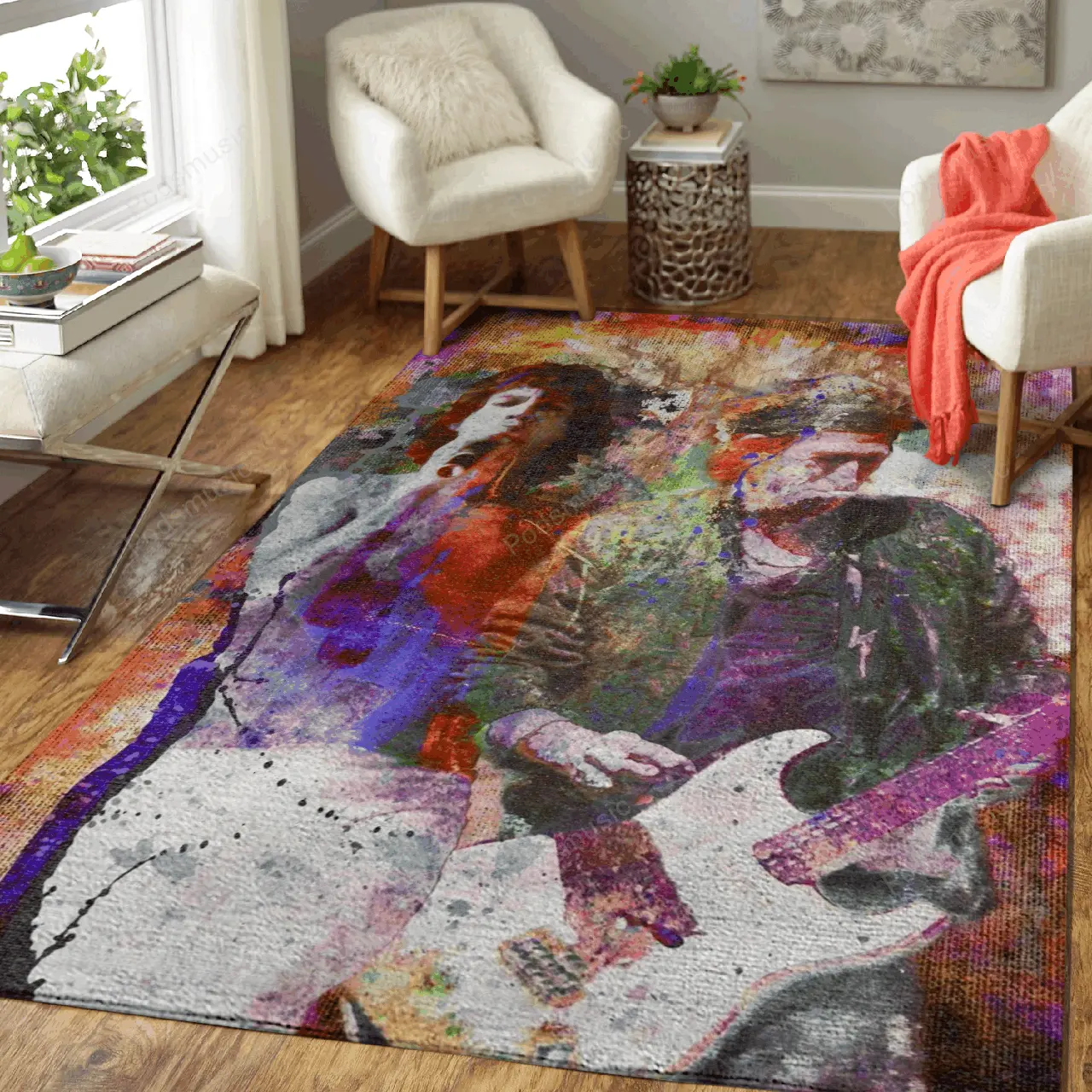 The Rolling Stones Music Art For Fans Area Rug Living Room Carpet Rug Regtangle Carpet Floor Decor Home Decor
