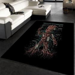 The Science Of Groot Movie Area Rug Kitchen Rug Family Gift Us Decor