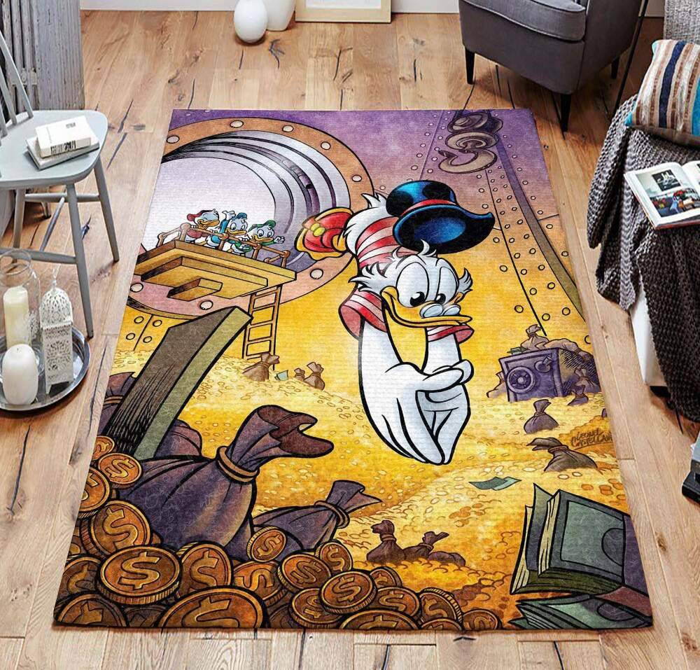 Scrooge McDuck 2 Dhcld0110 Dz Rug Living Room Rug Home Decor