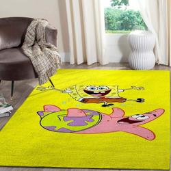 The Spongebob Area Rugs Living Room Carpet Christmas Gift Rug Regtangle Carpet Floor Decor Home Decor