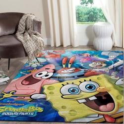 The Spongebob Area Rugs Living Room Carpet Fn091214 Rug Regtangle Carpet Floor Decor Home Decor