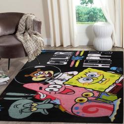 The Spongebob Merry Christmas Area Rugs Living Room Carpet Fn101229 Rug Regtangle Carpet Floor Decor Home Decor