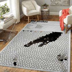 The Strokes Music Album Art For Fans Area Rug Living Room Carpet Rug Regtangle Carpet Floor Decor Home Decor