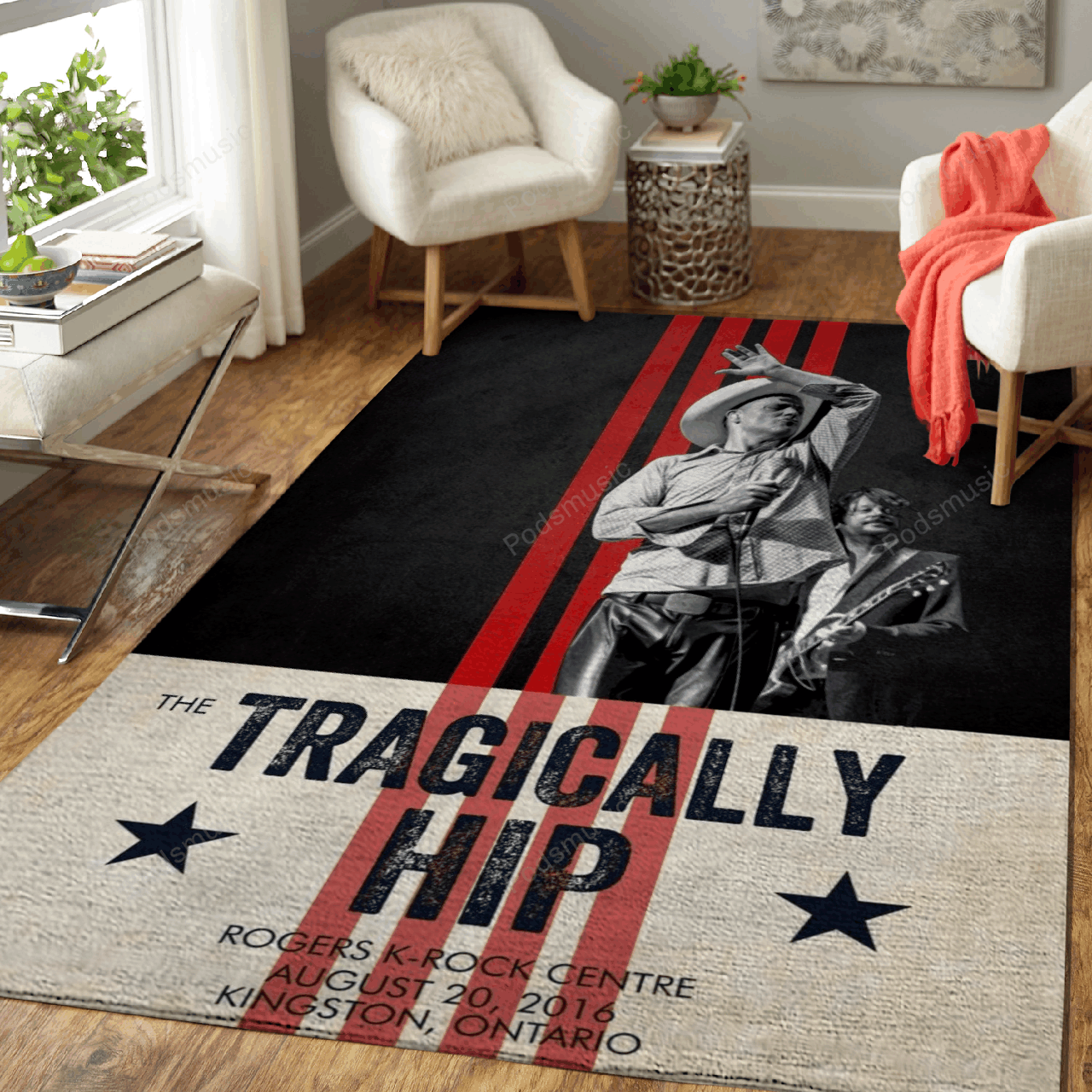 The Tragically Hip Concert Music Art For Fans Area Rug Living Room Carpet Rug Regtangle Carpet Floor Decor Home Decor