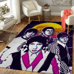 The Who 80S Retro Music Art For Fans Area Rug Living Room Carpet Rug Regtangle Carpet Floor Decor Home Decor