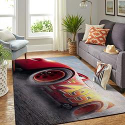 Lightning Mccqueen Carpet Floor Area Rug Living Room Rug Home Decorhome Decorbedroom Living Room Decor