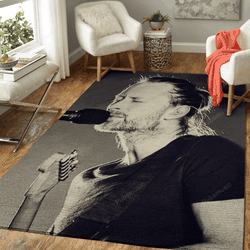 Thom Yorke Face Music Artist Art For Fans Area Rug Living Room Carpet Rug Regtangle Carpet Floor Decor Home Decor