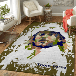 Thom Yorke Music Art For Fans Area Rug Living Room Carpet Rug Regtangle Carpet Floor Decor Home Decor