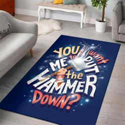 Thor Marvel Superhero Movies Area Rugs Living Room Carpet Rug Regtangle Carpet Floor Decor Home Decor