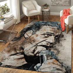 Till Lindemann Music World Art For Fans Area Rug Living Room Carpet Rug Regtangle Carpet Floor Decor Home Decor