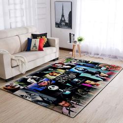 Tim Burton Characters Area Rug Living Room Rug Home Decor Movie Ofd 1909224