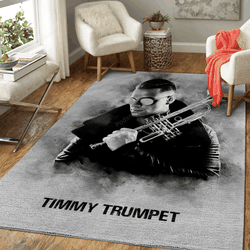 Timmy Trumpet Music Monochrome Art For Fans Area Rug Living Room Carpet Rug Regtangle Carpet Floor Decor Home Decor