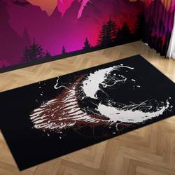 To My Granddaughter I Will Always Be With You Love Gygee Dhckl1810At Rug Living Room Rug Home Decor