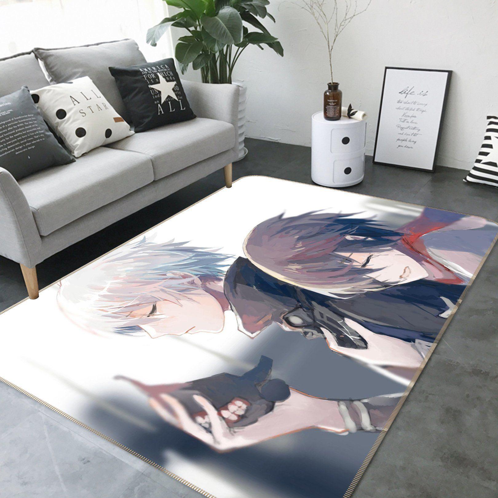Tokyo Ghoul Anime 10 Area Rug Living Room And Bed Room Rug Rug Regtangle Carpet Floor Decor Home Decor