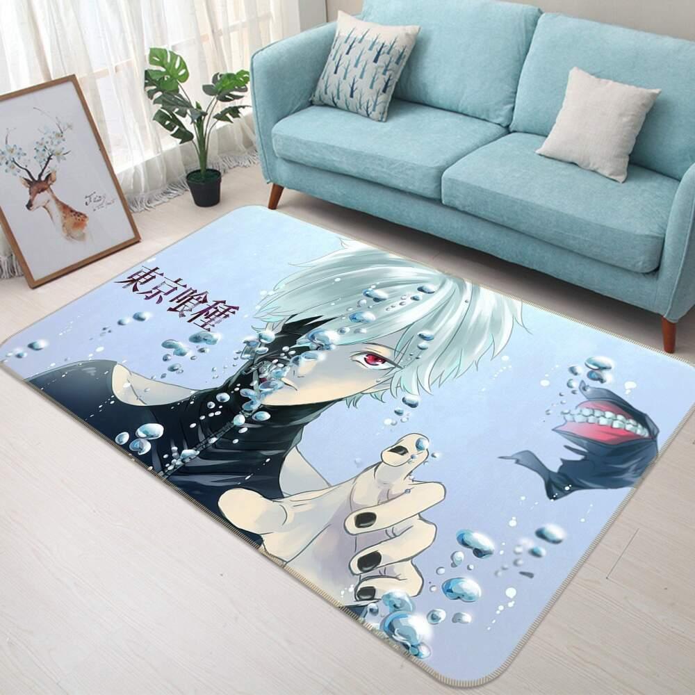 Tokyo Ghoul Anime 21 Area Rug Living Room And Bed Room Rug Rug Regtangle Carpet Floor Decor Home Decor