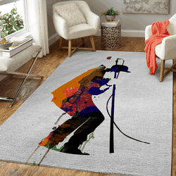 Tom Watercolor Music Legends Art For Fans Area Rug Living Room Carpet Rug Regtangle Carpet Floor Decor Home Decor