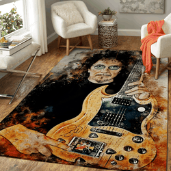 Tony Iommi Music World Art For Fans Area Rug Living Room Carpet Rug Regtangle Carpet Floor Decor Home Decor