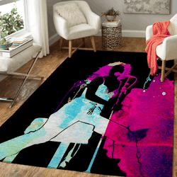 Tori Amos Watercolor Music Legends On Stage Art For Fans Area Rug Living Room Carpet Rug Regtangle Carpet Floor Decor Home Decor