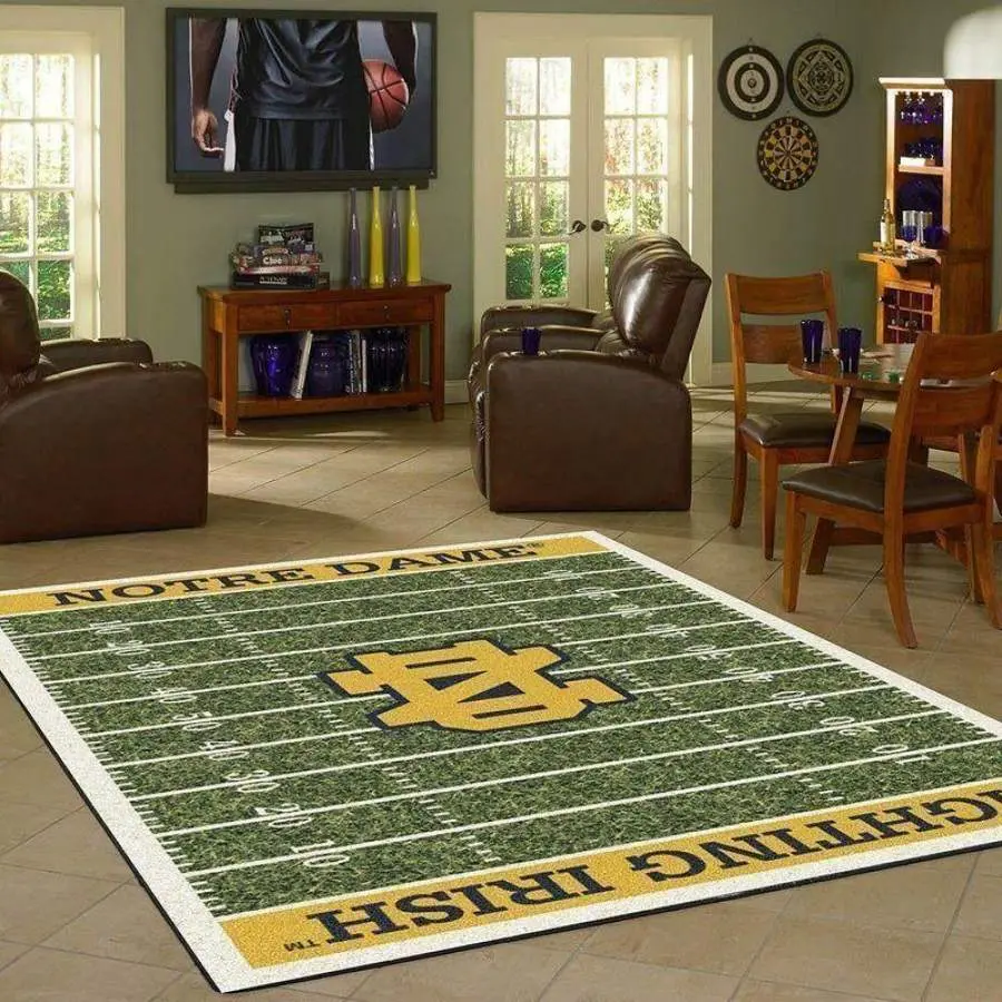 Notre Dame Fighting Irish NCAA Home Decor Carpet Rug Living Room 20022121