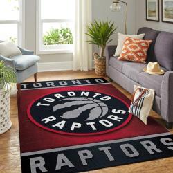 Toronto Raptors Nba Area Rugs Team Logo Living Room Carpet Sports Rug Regtangle Carpet Floor Decor Home Decor