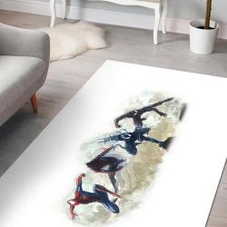 Totem Mask Pattern Print Area Rug Living Room Rug Home Decor