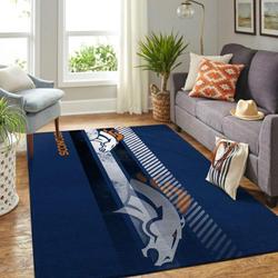 NFL Denver Broncos Area Rugs Rug Home Decor Floor Area Rug Living Room Rug