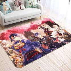 Touken Ranbu Anime 4 Area Rug Living Room And Bed Room Rug Rug Regtangle Carpet Floor Decor Home Decor