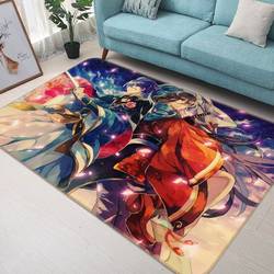 Touken Ranbu Anime 7 Area Rug Living Room And Bed Room Rug Rug Regtangle Carpet Floor Decor Home Decor