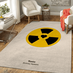 Toxic Music Art For Fans Area Rug Living Room Carpet Rug Regtangle Carpet Floor Decor Home Decor