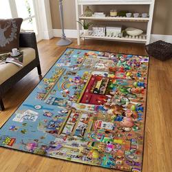 Toy Story Characters Area Rugs Movies Bedroom Living Room Carpet Home Rug